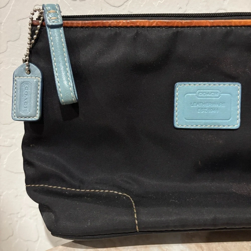 Coach Hampton tote tolietry/cosmetic bag